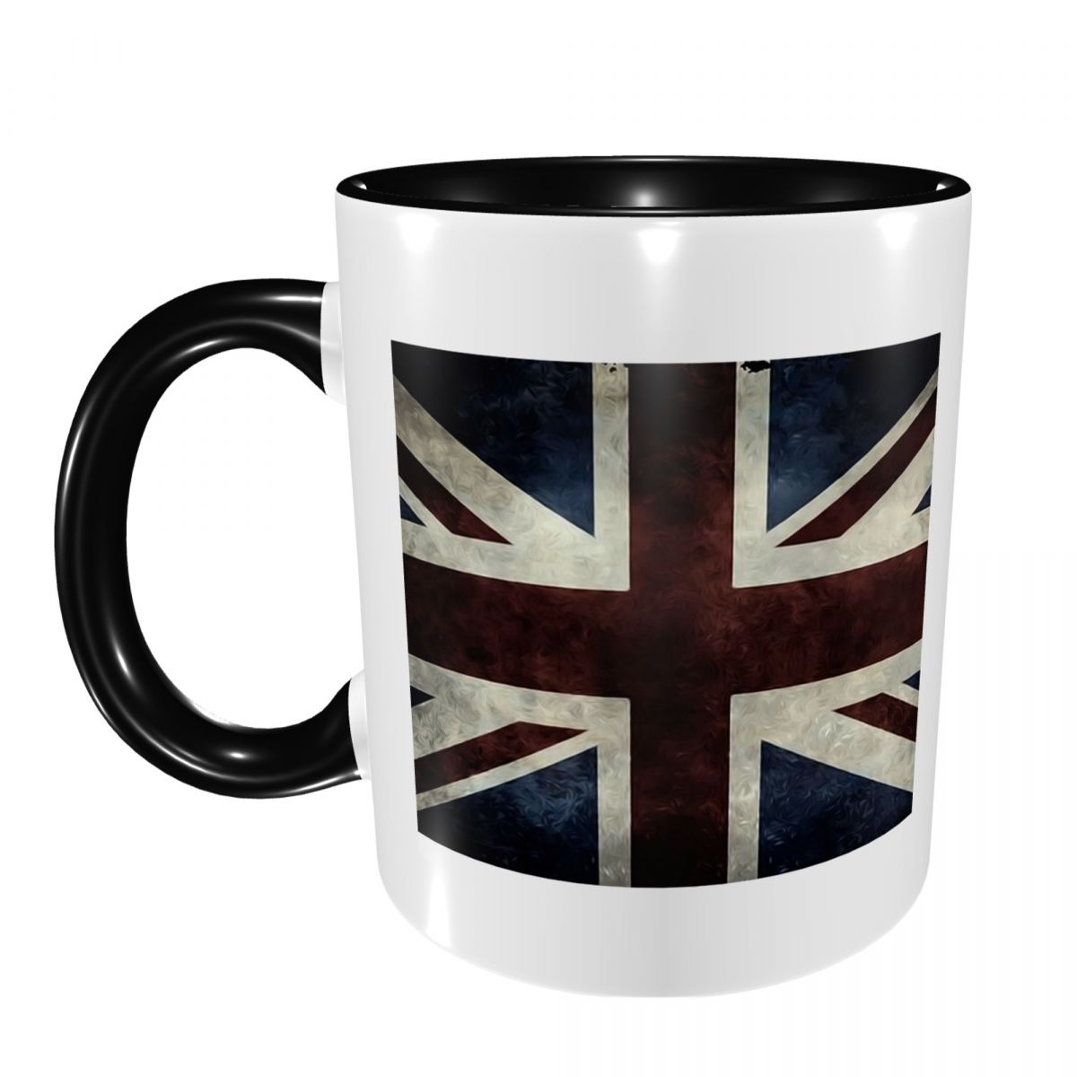 Coffee Tea Uk - 英国のユニオンジャック旗マグカップ面白いセラミックコーヒーカップティーマグカップミルクカップドリンクウェアギフト女性男性向け