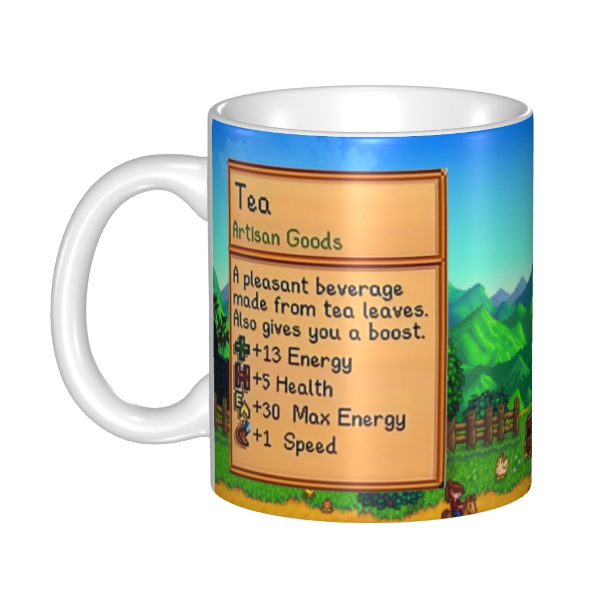 Valley Tea And Coffee - カスタムメイドのスターデューバレー ビデオゲームゲーマー向けマグカップ DIY セラミック製紅茶・牛乳・コーヒーカップ