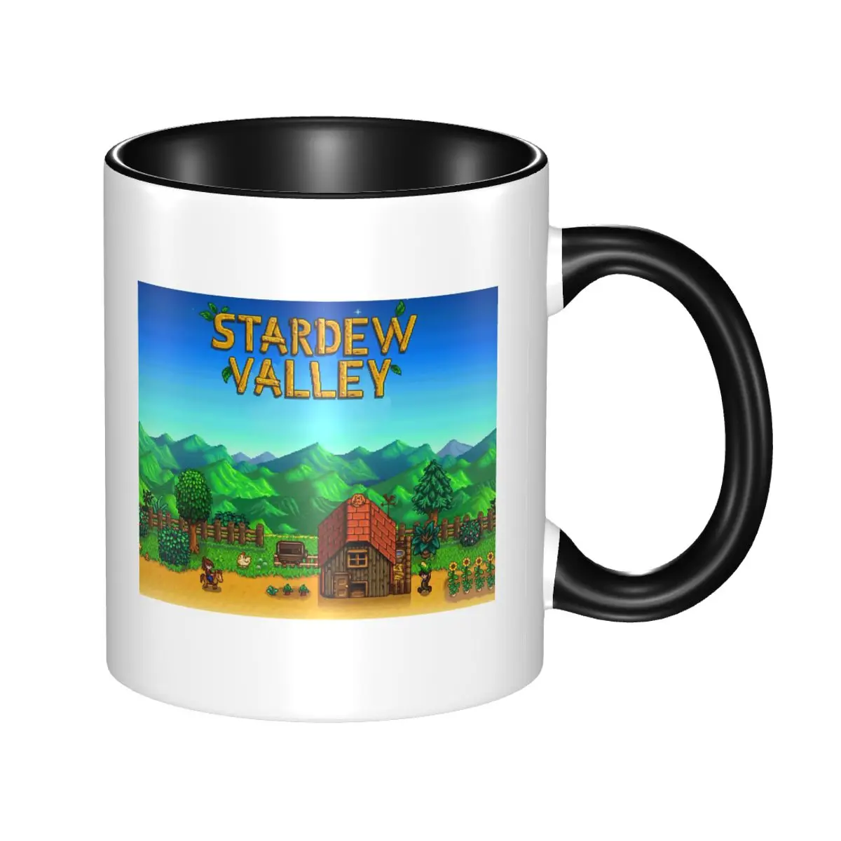 Valley Tea And Coffee - スターデューバレー ビデオゲーマー ミルクマグ 面白いセラミックコーヒーカップ ティーマグ ミルクカップ
