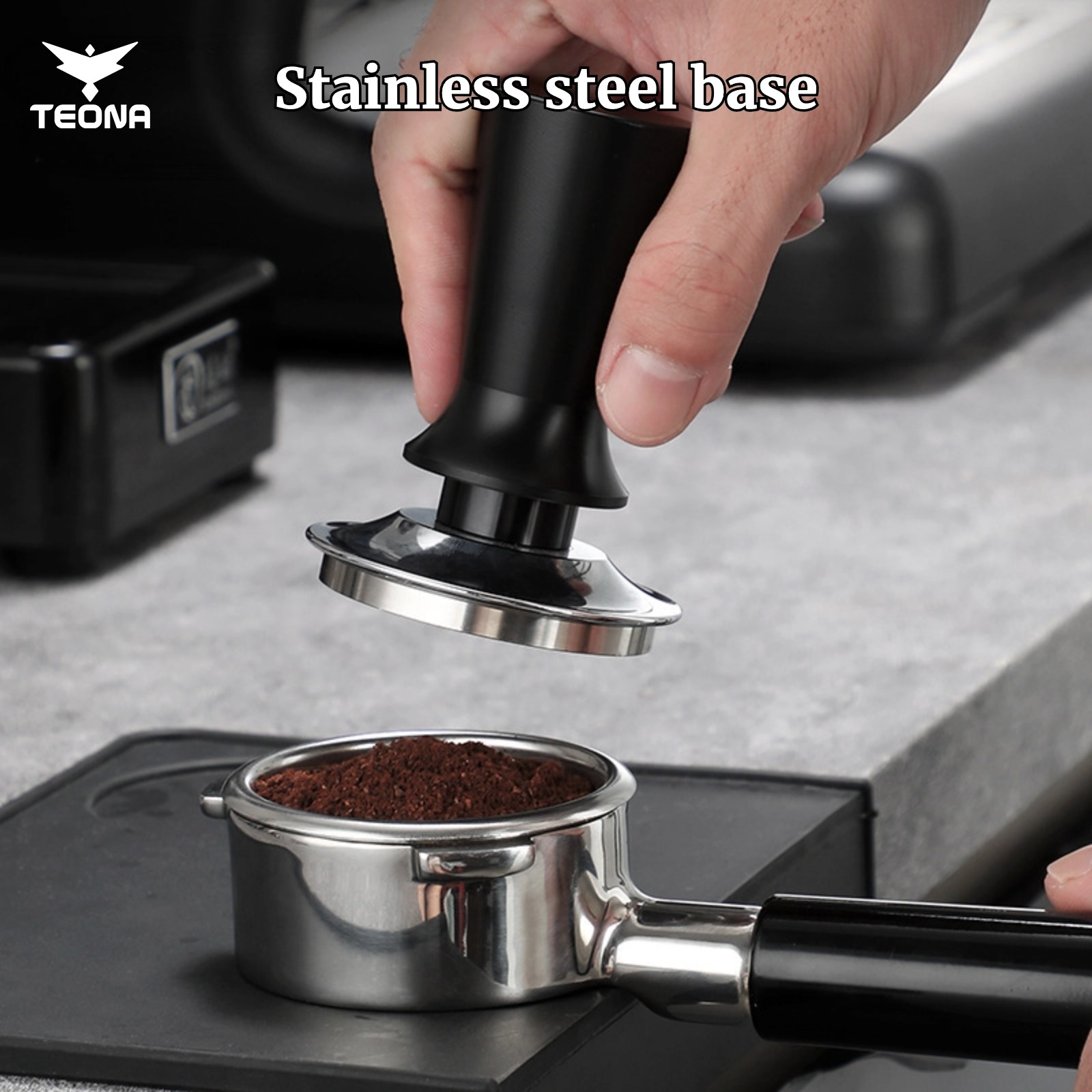 Coffee Tamper Leveler - 58 ミリメートル 53 ミリメートル 51 ミリメートルエスプレッソタンパーバリスタコーヒータンパー校正済みスプリングロードステンレス鋼タンパー