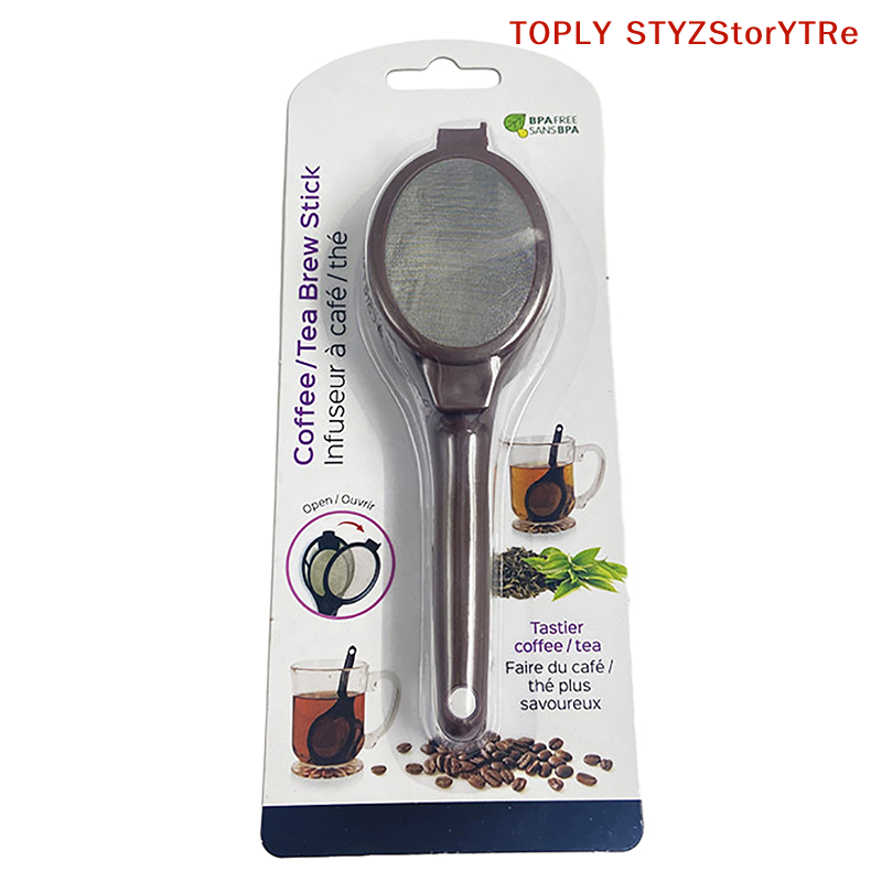 Coffee Tea And Leaf - 1PC コーヒーカプセルパウダーフィルタースプーンティーインフューザー再利用可能なルーズリーフストレーナーバッグ