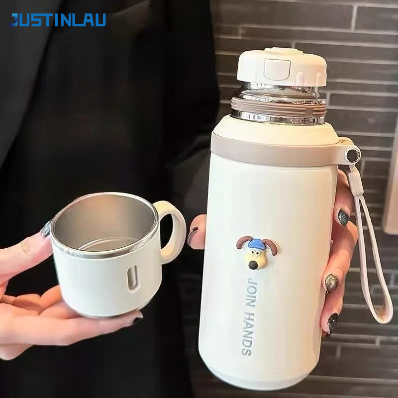 Coffee Tea Weight Loss - JUSTINLAU 600/800ML 魔法瓶 キッチン真空フラスコ 茶こし付き ステンレス製