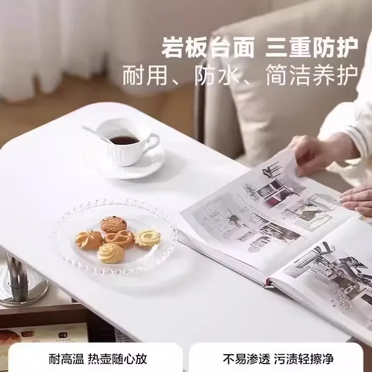 Coffee & Tea Restaurant - b11-7.2 ソファ、小さなティーテーブル、軽量高級コーナー、小さなアパート、可動式昇降コーヒーテーブル、家庭用トロリー