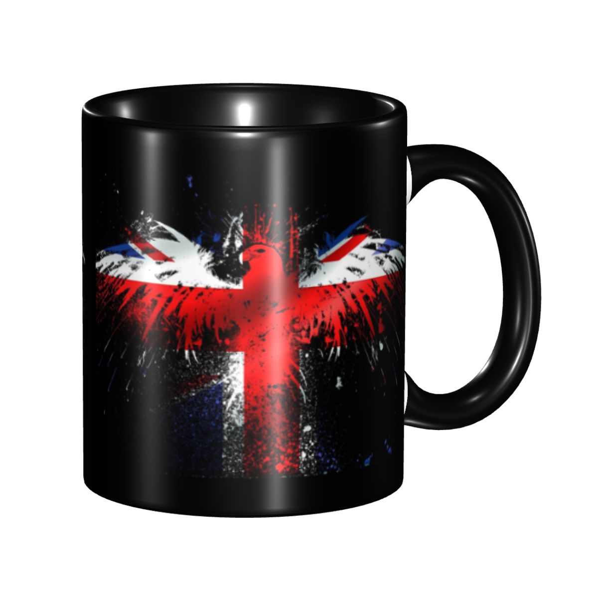 Coffee Tea Uk - パーソナライズされた英国国旗イギリス国旗グレートブリテン旗英国旗マグカップ DIY セラミックティーミルクコーヒーカップ