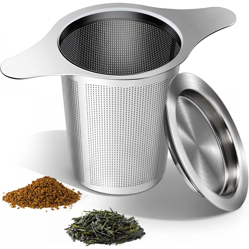 304ステンレス鋼製ルーズリーフティーインフューザー、ダブル - Coffee Tea And Leaf のレビューと価格