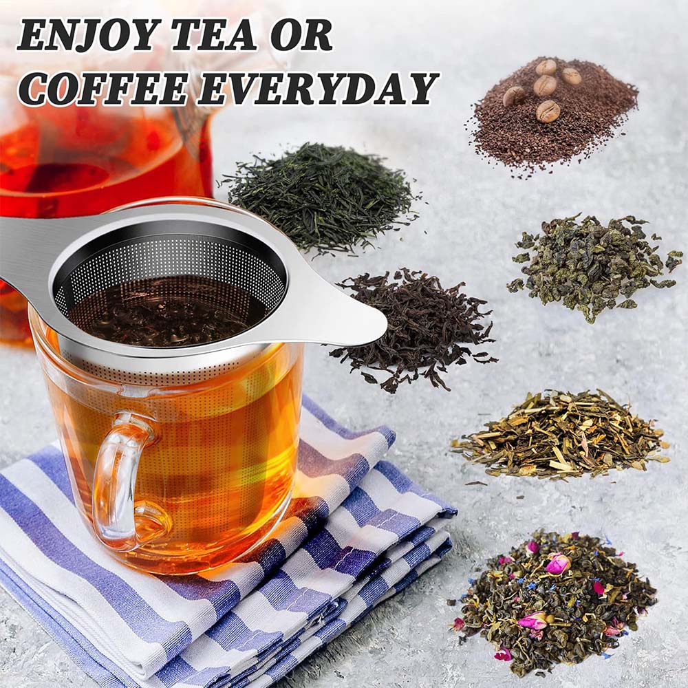 304ステンレス鋼製ルーズリーフティーインフューザー、ダブル - Coffee Tea And Leaf のレビューと価格