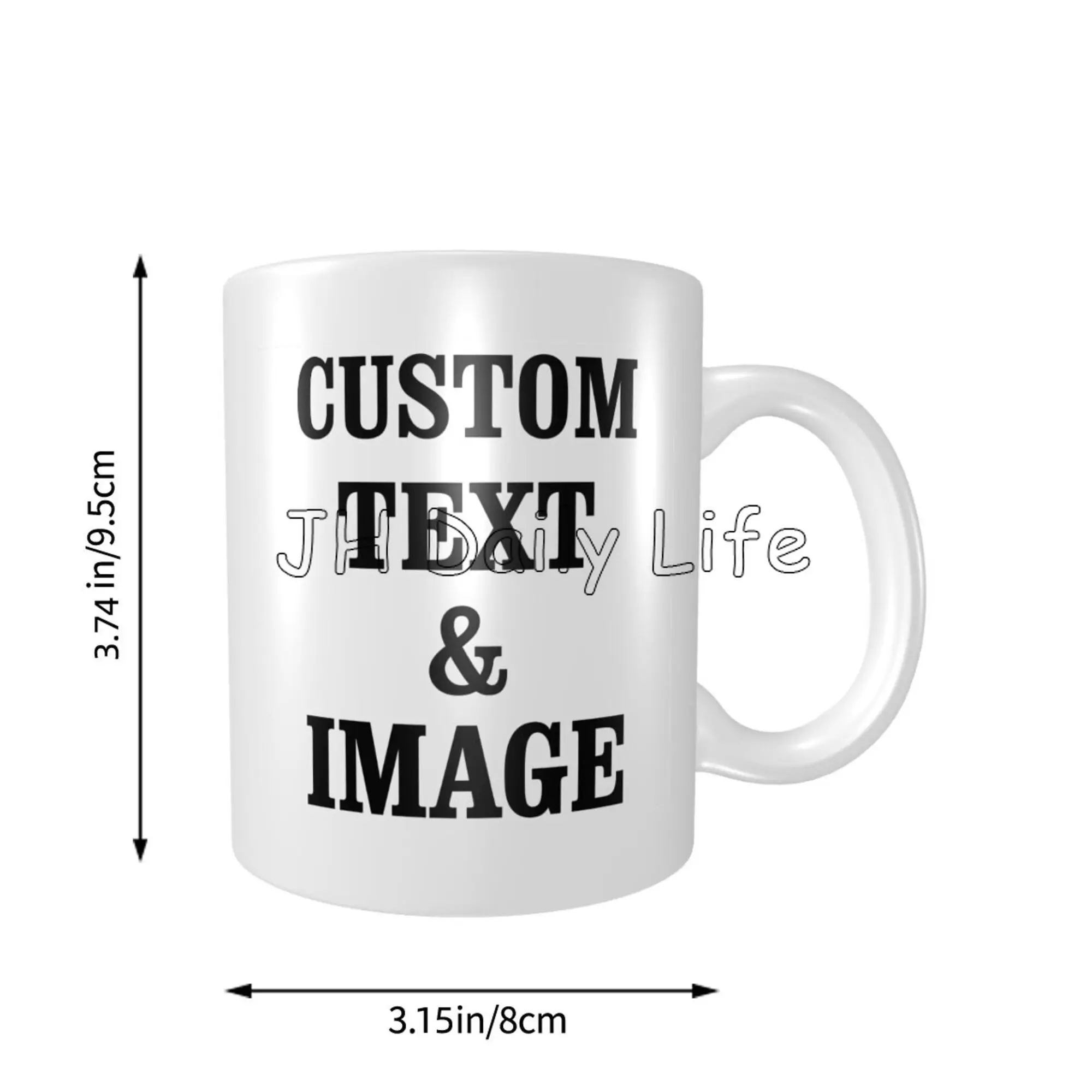 カスタム写真テキストとロゴ入りカスタムカップ、男性と女性のた - Coffee Tea Photos のレビューと価格