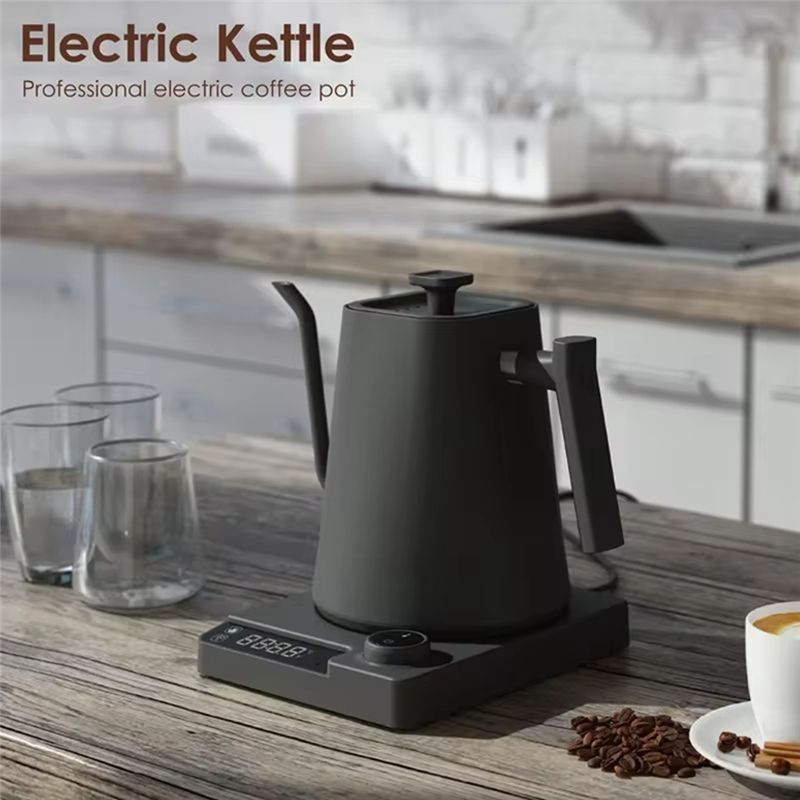 正確な温度制御機能を備えたグースネック電気ケトル、コーヒーや - Coffee Tea Uk のレビューと価格