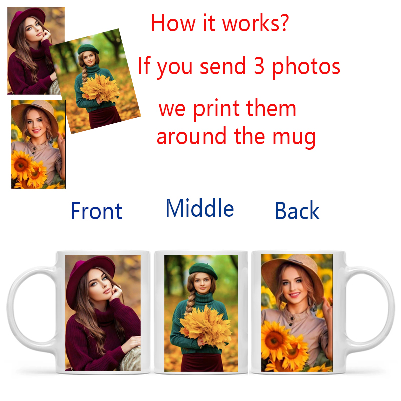 写真入りマグカップをパーソナライズ、カスタム名・ロゴ・テキス - Coffee Tea Photos のレビューと価格
