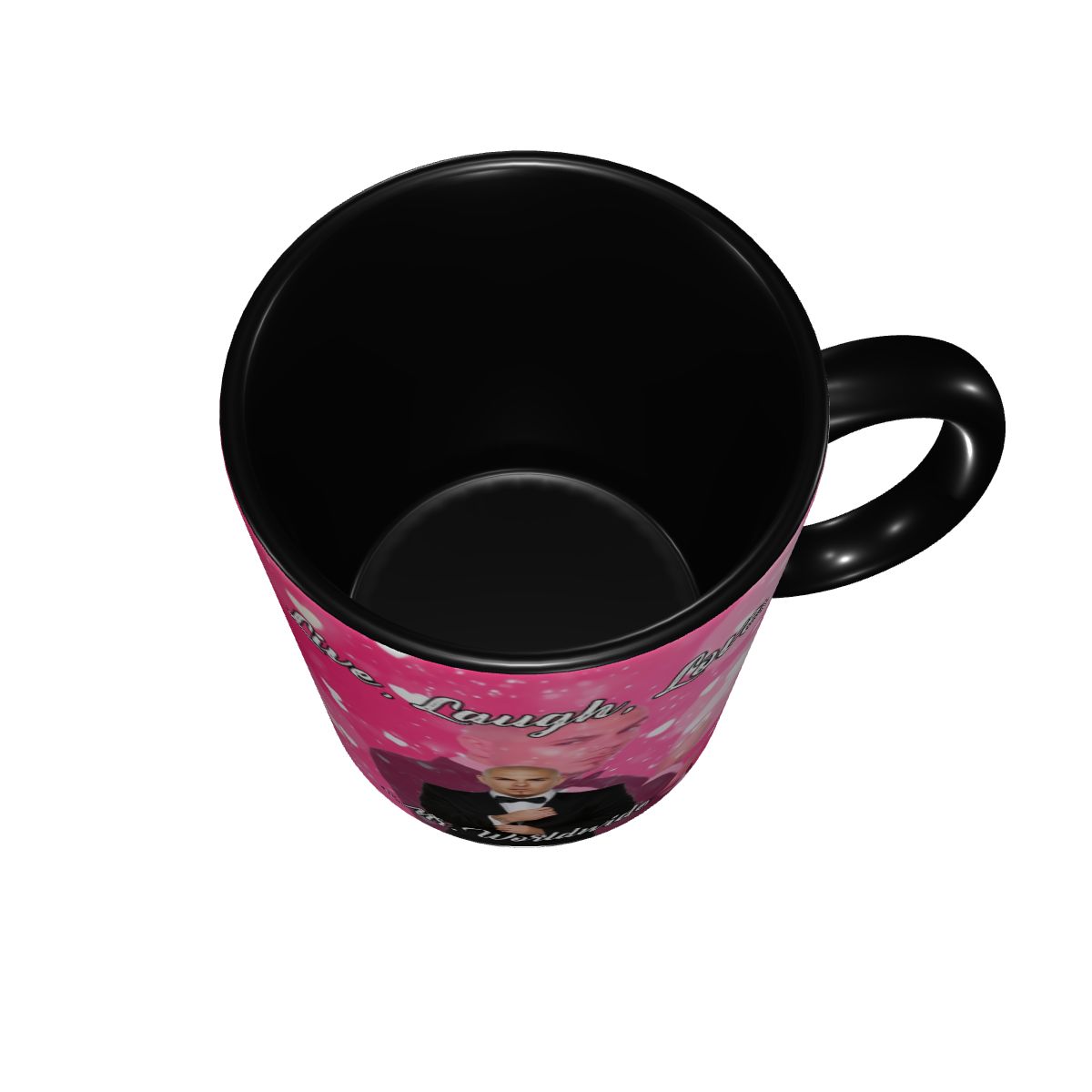 ミスターワールドワイドは「生きる、笑う、愛する」ピンクのコー - Coffee Tea Love のレビューと価格