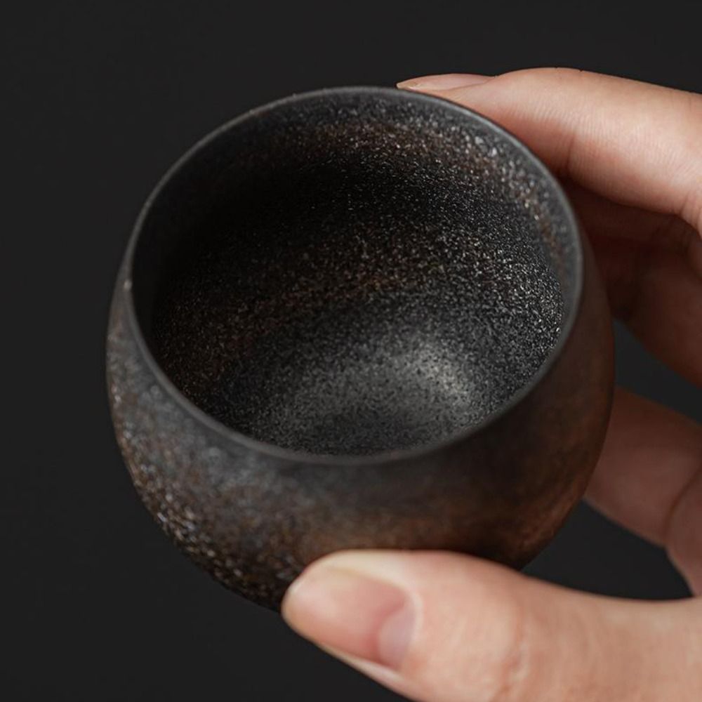 家庭用日本製炻器茶碗 古風 80ml マスターカップ レトロ - Coffee Tea Flask のレビューと価格