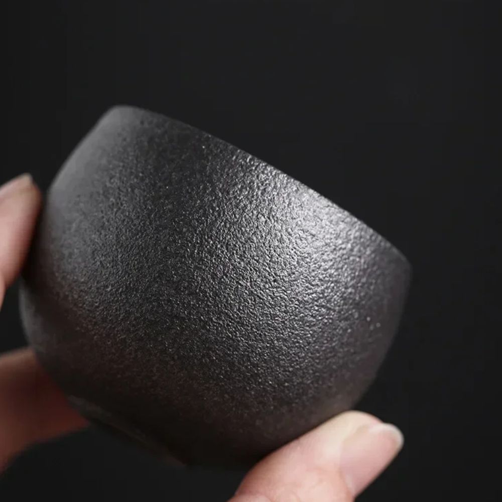 家庭用日本製炻器茶碗 古風 80ml マスターカップ レトロ - Coffee Tea Flask のレビューと価格