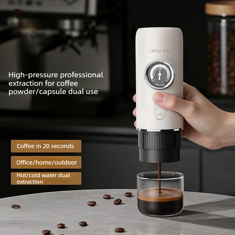 ポータブルエスプレッソマシン 20バール圧力 自動コーヒーメ - Coffee & Tea Restaurant のレビューと価格