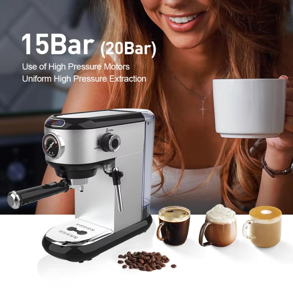 業務用電気器具 シングルコーヒーメーカー 電気式 15バール - Coffee & Tea Restaurant のレビューと価格