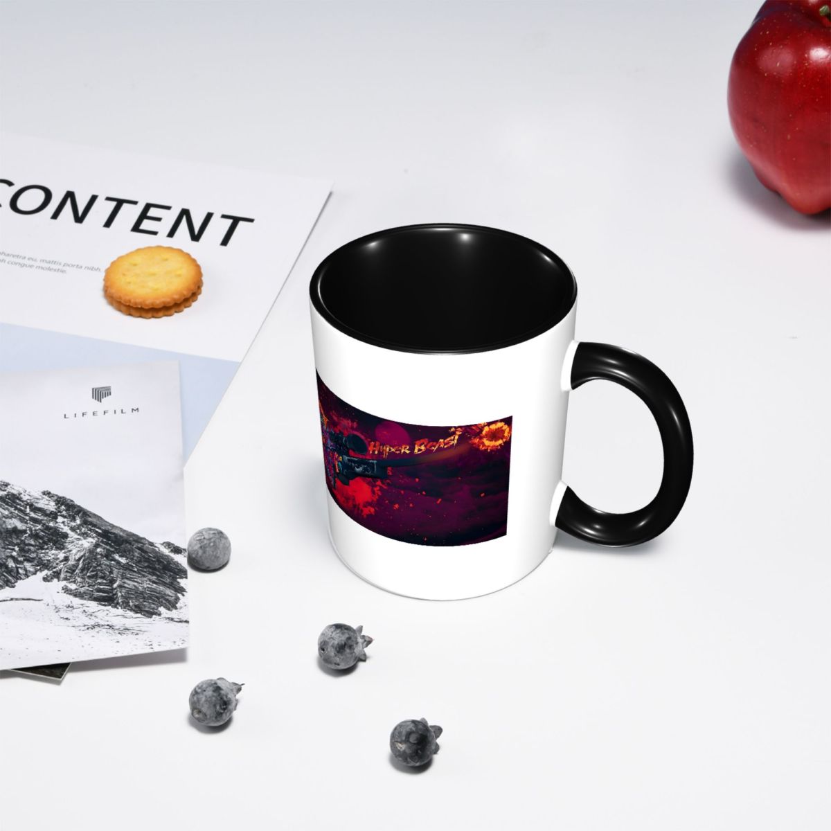ハイパービーストカバーフォトマグ面白いセラミックコーヒーカッ - Coffee Tea Photos のレビューと価格
