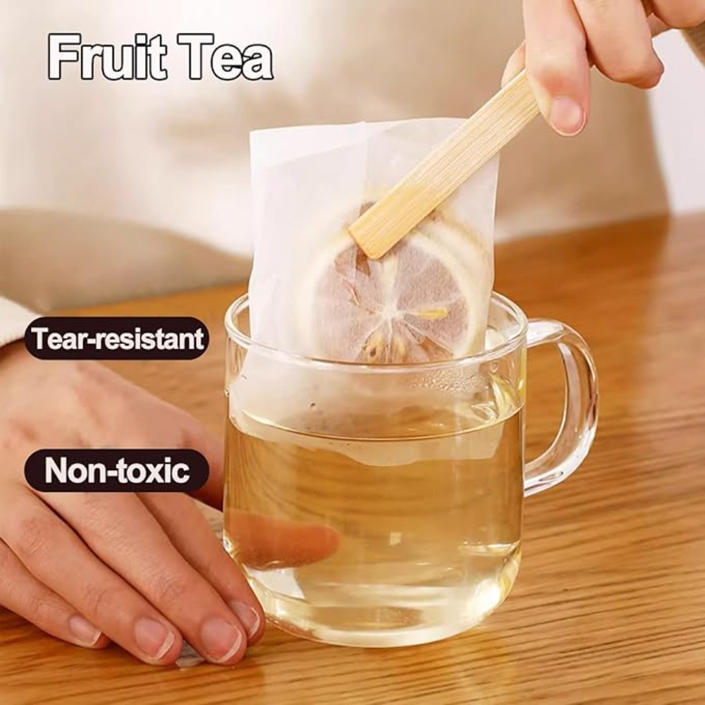 100-3000個使い捨てティーバッグ 空の香り付きティーバ - Coffee Tea And Leaf のレビューと価格