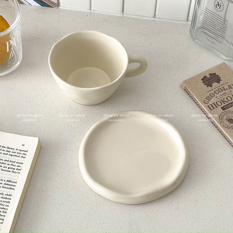 コーヒーカップデザインニッチアフタヌーンティーカップソーサー - Coffee Tea Photos のレビューと価格