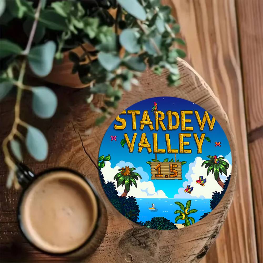 S-Stardew Valley コースター 10cm 丸型 - Valley Tea And Coffee のレビューと価格