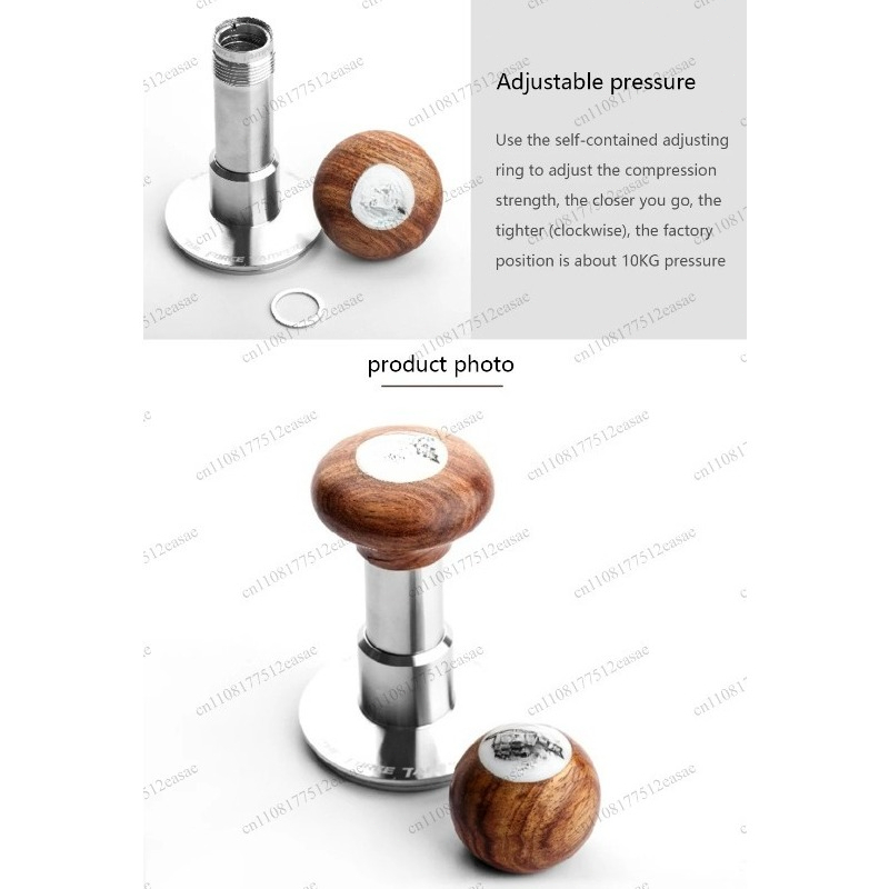 58mmステンレススチールエスプレッソタンパーセット、コーヒ - Coffee Tamper Leveler のレビューと価格