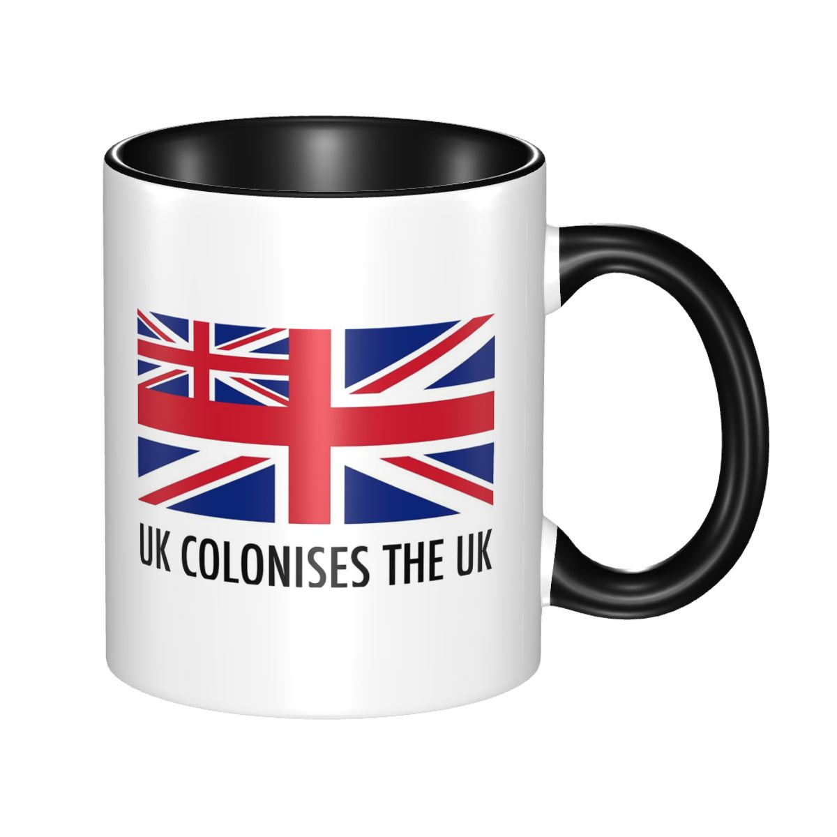 英国のユニオンジャック旗マグカップ面白いセラミックコーヒーカ - Coffee Tea Uk のレビューと価格