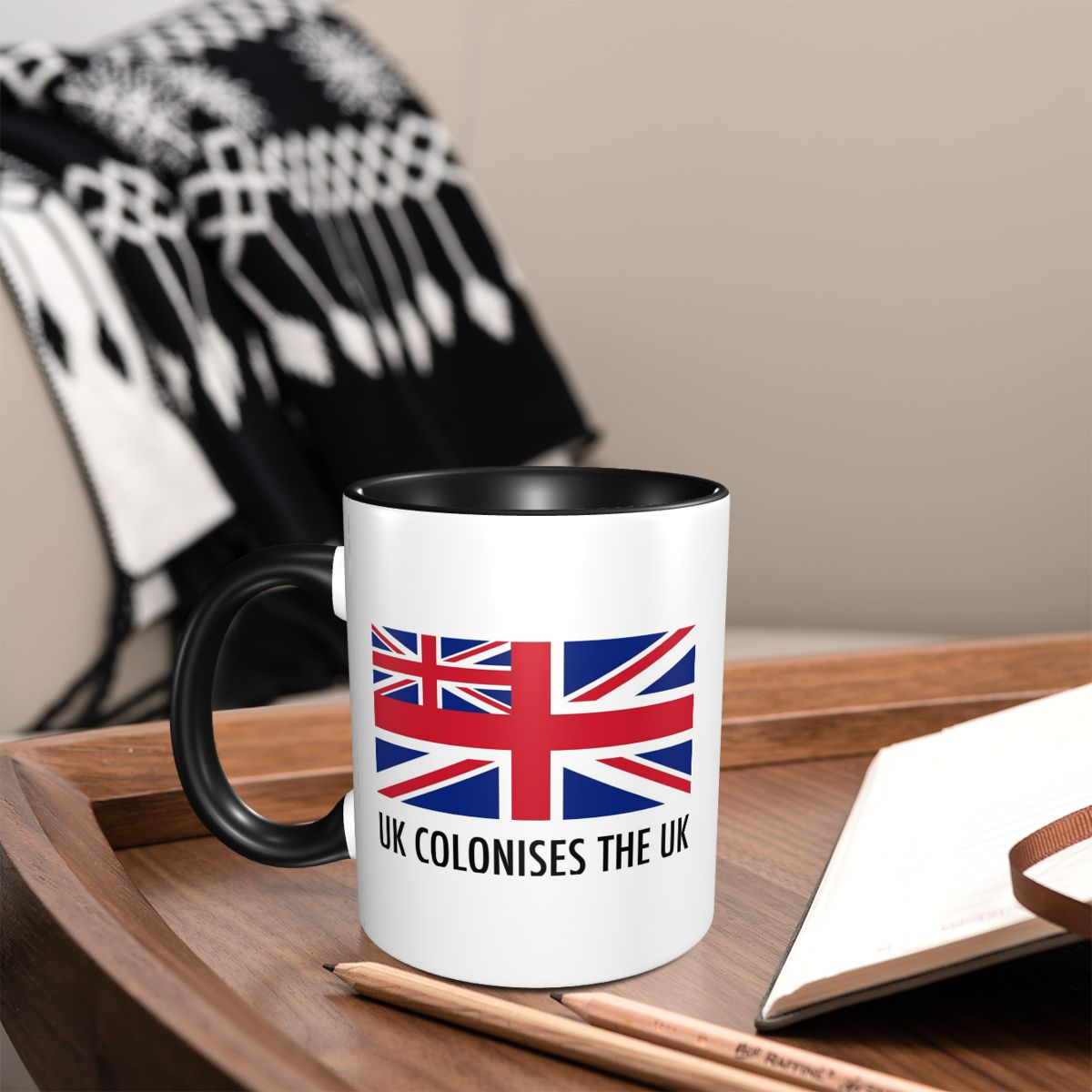 英国のユニオンジャック旗マグカップ面白いセラミックコーヒーカ - Coffee Tea Uk のレビューと価格