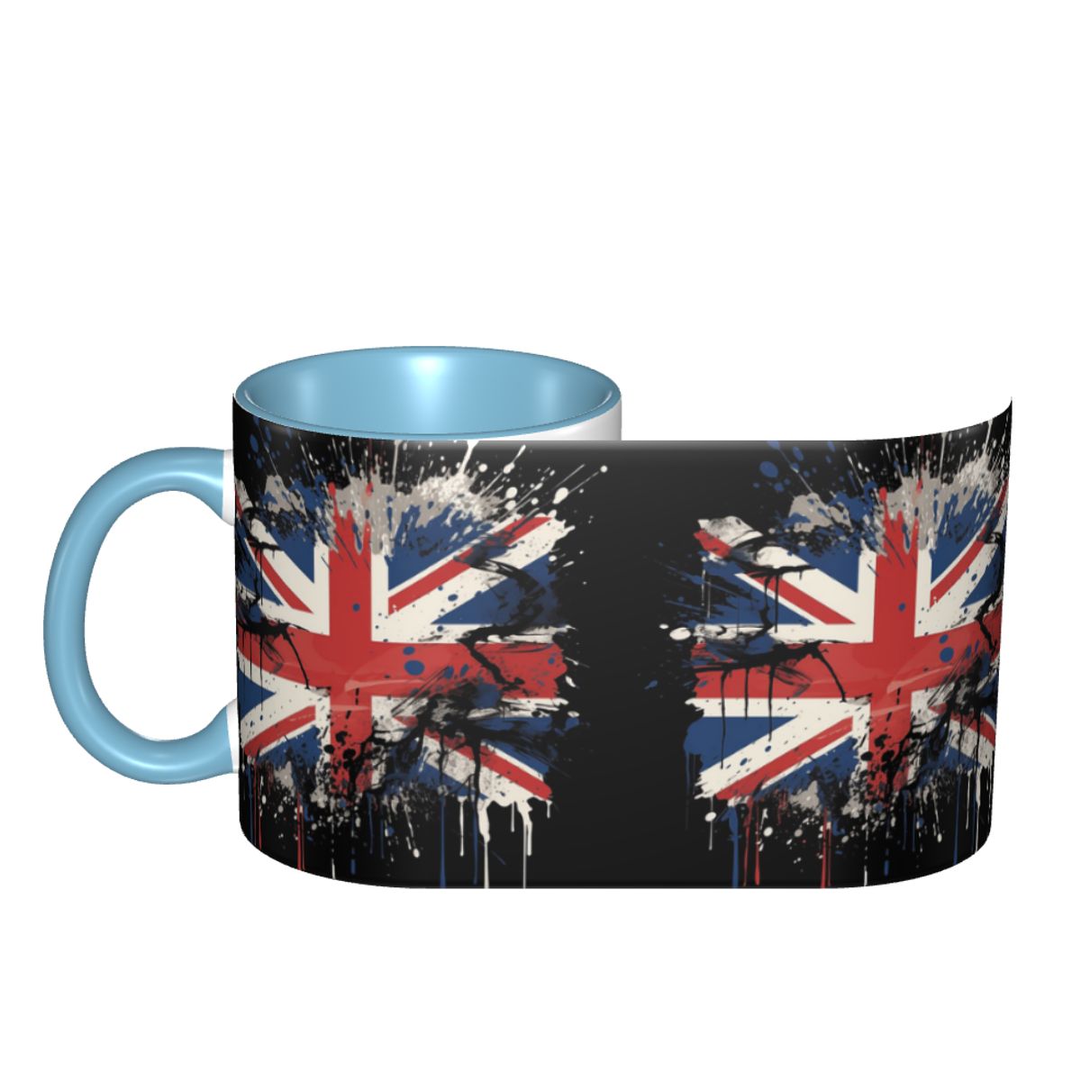 英国のユニオンジャック旗マグカップ面白いセラミックコーヒーカ - Coffee Tea Uk のレビューと価格