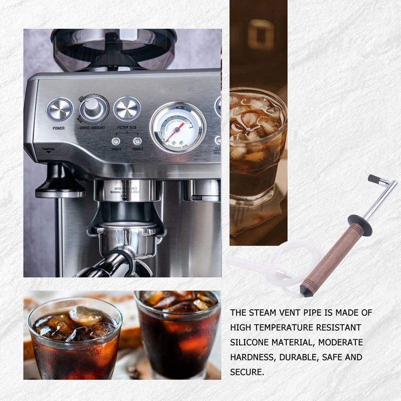コーヒーマシンスチームクリーニングブラシナイロン火傷防止木製 - Coffee & Tea Restaurant のレビューと価格