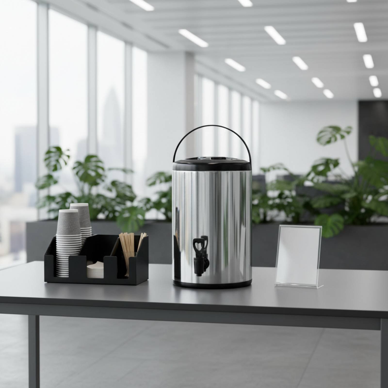 業務用ミルクティーバレル 大容量ステンレス製飲料ディスペンサ - Coffee Tea Urn のレビューと価格