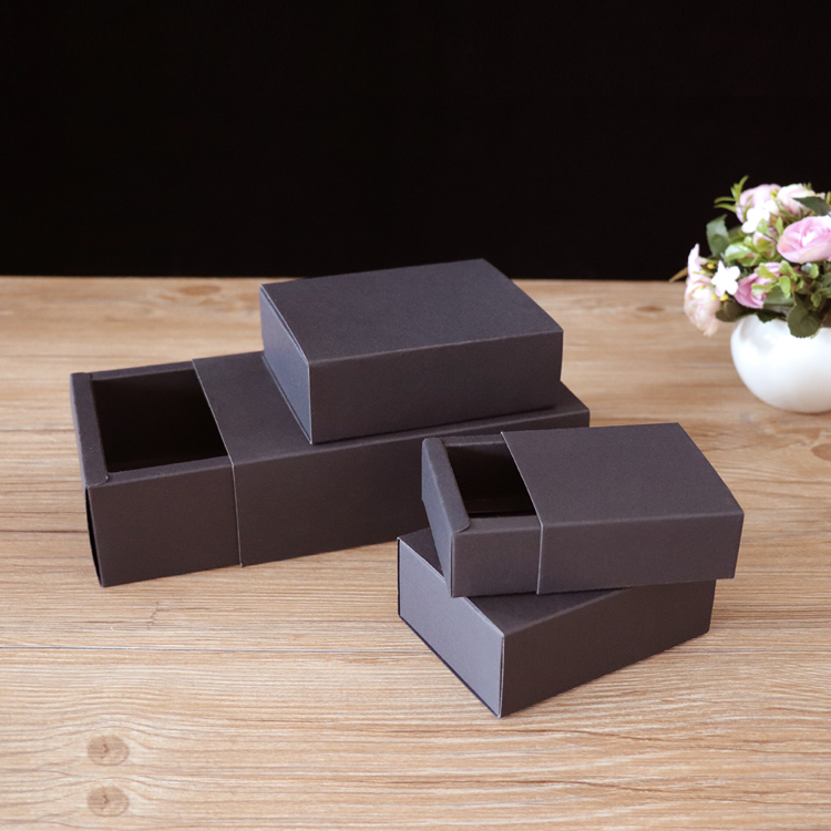 20個入り 350gsm 引き出し式クラフト黒紙折りたたみボ - Coffee Tea House のレビューと価格