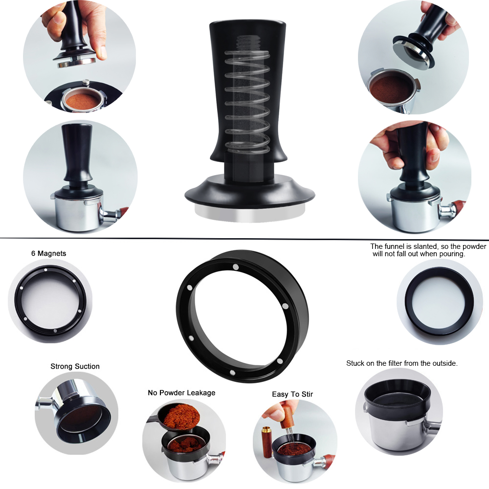 51/53/58mm エスプレッソタンパー、WDT スターラ - Coffee Tamper Leveler のレビューと価格