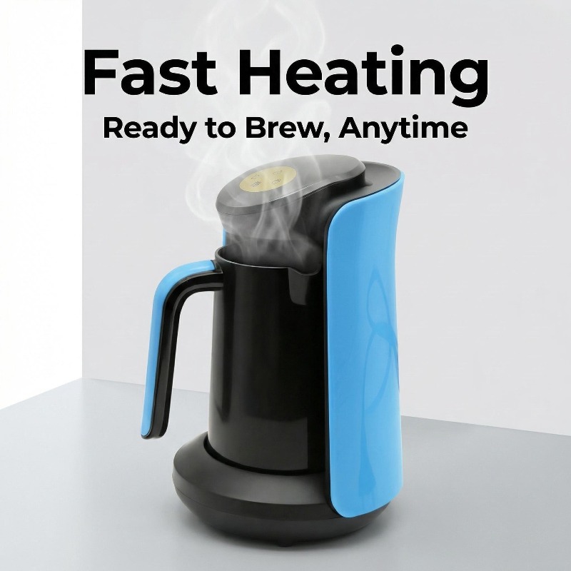 EU UKプラグ対応 スマートデジタル トルコ式電気コーヒー - Coffee Tea Uk のレビューと価格
