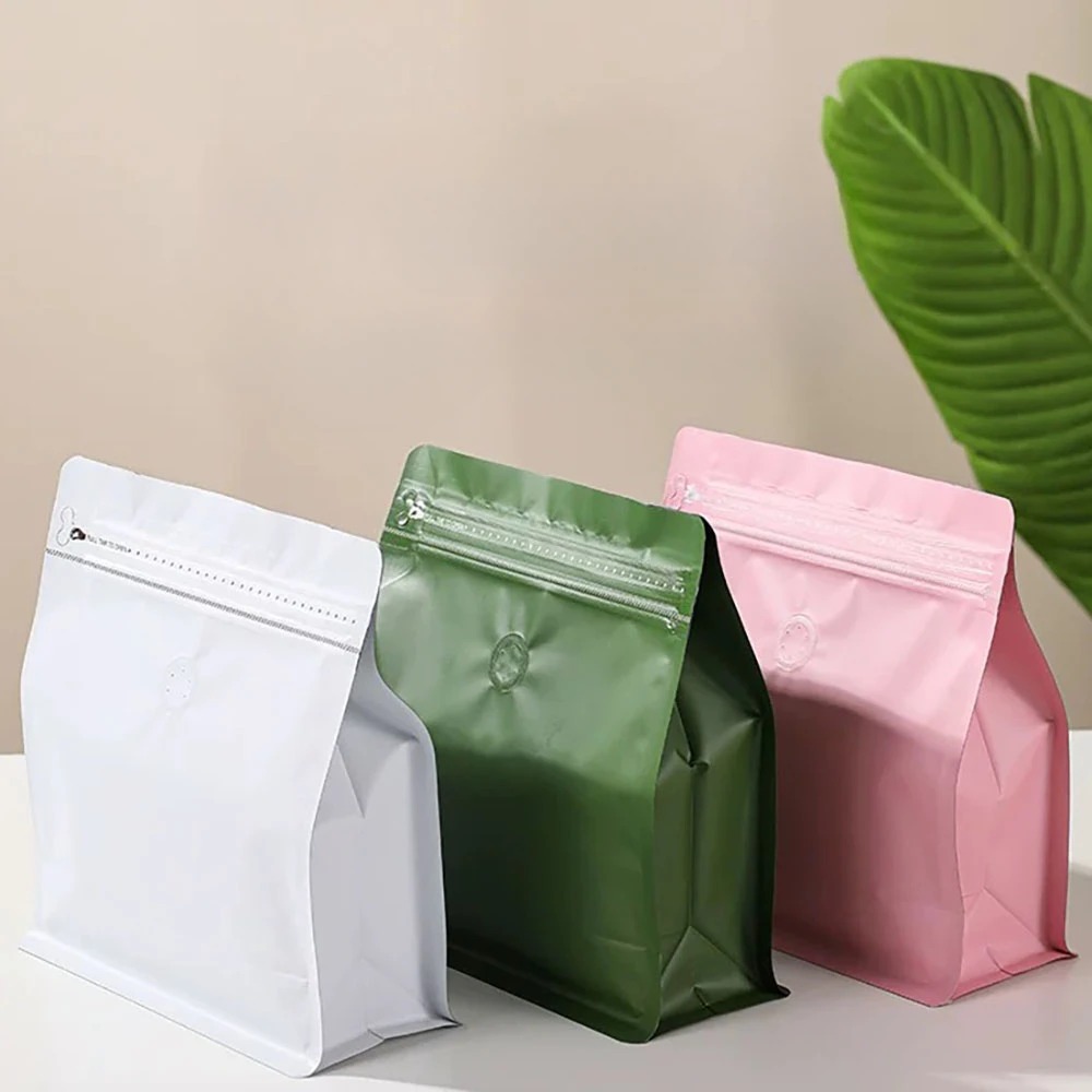 ヒートシール可能なマットマイラーアルミ箔ポーチ、フラットボト - Coffee Tea House のレビューと価格