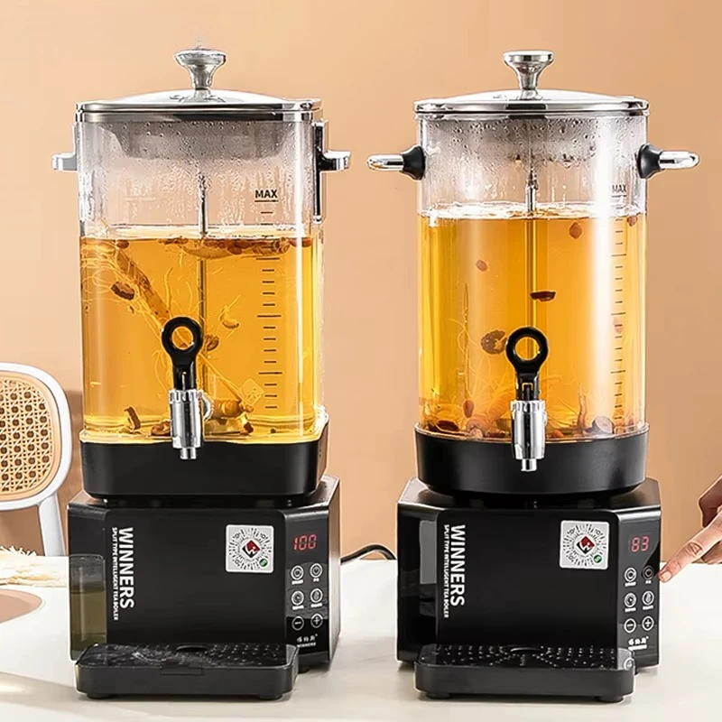新機能搭載、取り外し可能な10L・15L電動自動ティーブリュ - Coffee Tea Urn のレビューと価格