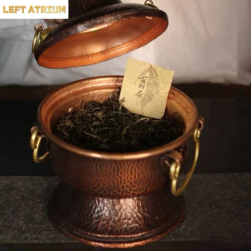 多機能純銅製ホットポット手作り花瓶葉っぱコーヒー豆容器香炉茶 - Coffee Tea And Leaf のレビューと価格