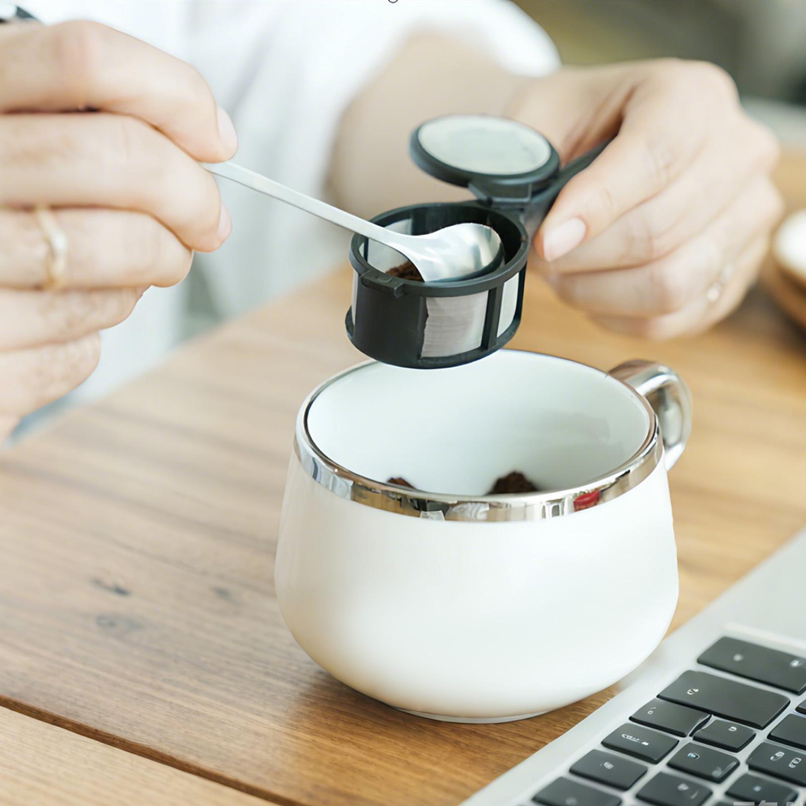 コーヒーカプセルパウダーフィルタースプーンティーインフューザ - Coffee Tea And Leaf のレビューと価格