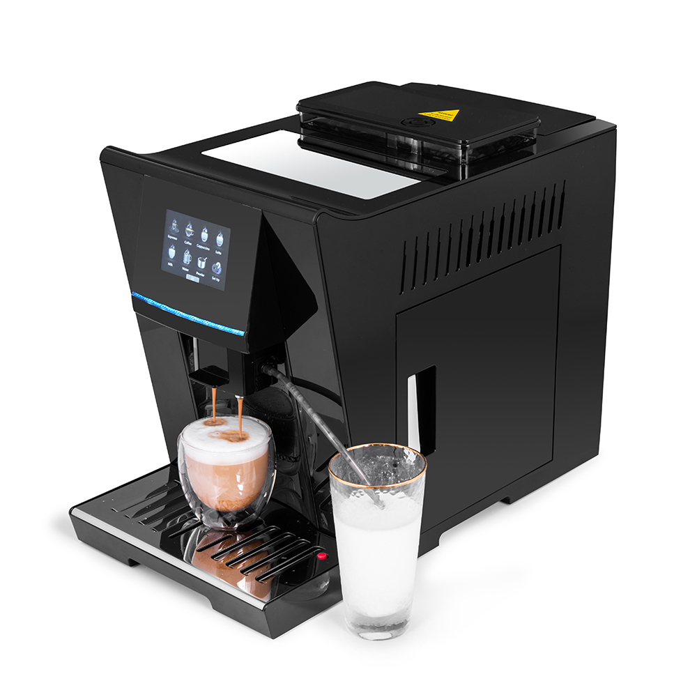 業務用・家庭用・商業用タッチスクリーン式ラテ・カプチーノ・エ - Coffee & Tea Restaurant のレビューと価格