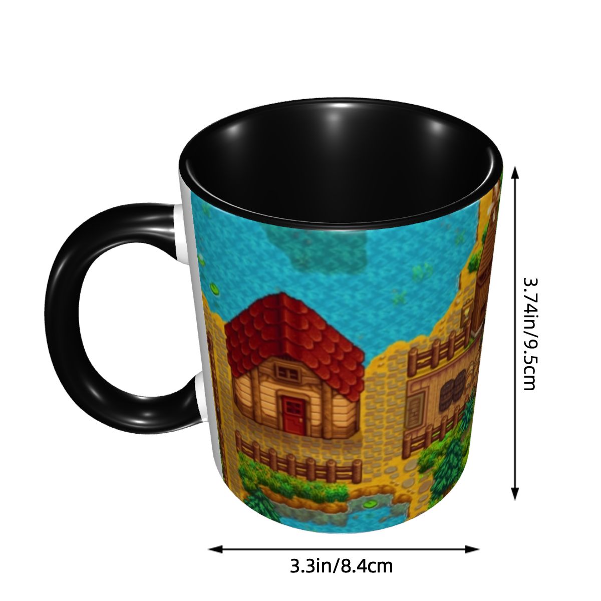 スターデューバレー地図コーヒーコーヒーマグカップDIYカスタ - Valley Tea And Coffee のレビューと価格