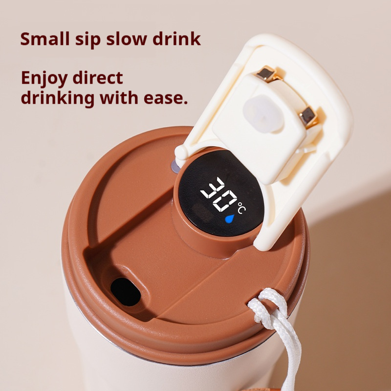 450ML LED温度表示付きステンレス製保温水筒コーヒーカ - Coffee Tea Weight Loss のレビューと価格