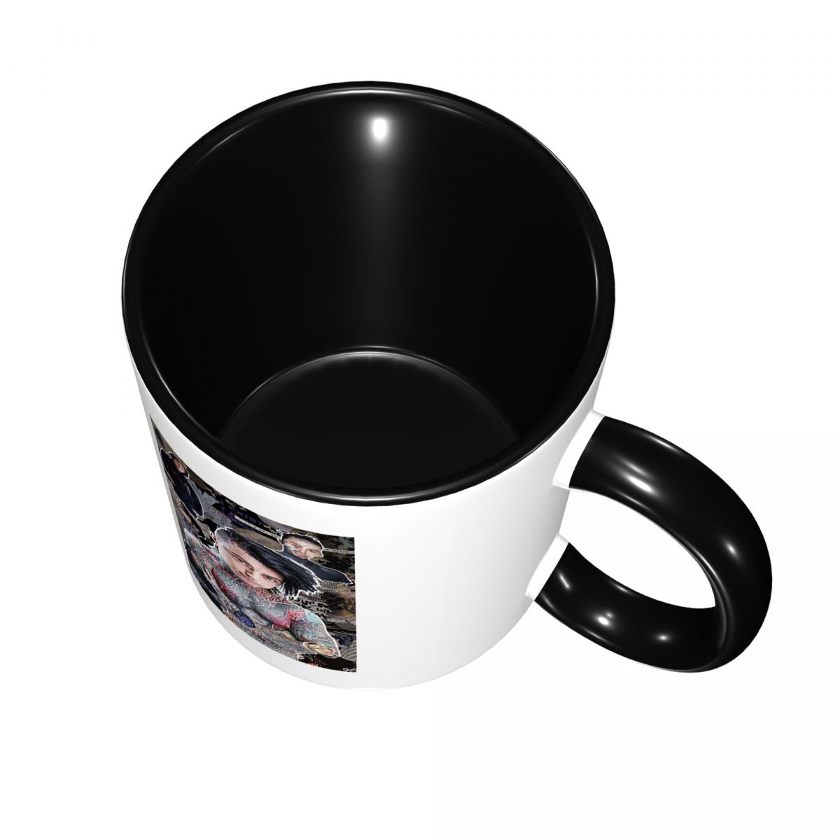 ロニー・ラッドケ写真コラージュ高品質マグカップ面白いセラミッ - Coffee Tea Photos のレビューと価格