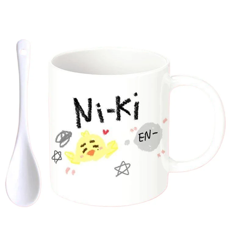 ENHYPENED ラブリーカートゥーン柄 セラミックマグカ - Coffee Tea Love のレビューと価格